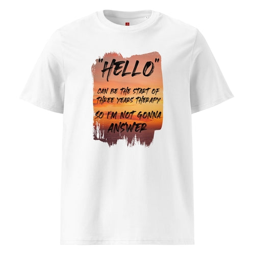 Nature Therapy Eco T-Shirt | GOTS Organic Cotton | Sunset Art