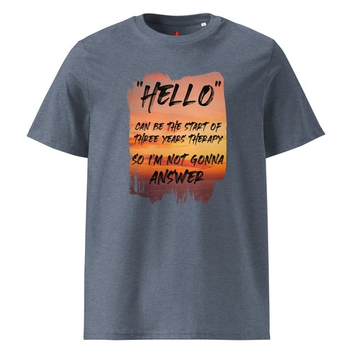 Nature Therapy Eco T-Shirt | GOTS Organic Cotton | Sunset Art